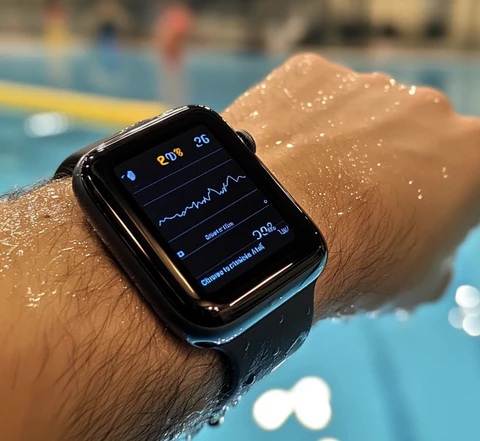Zwemmen met sporthorloge