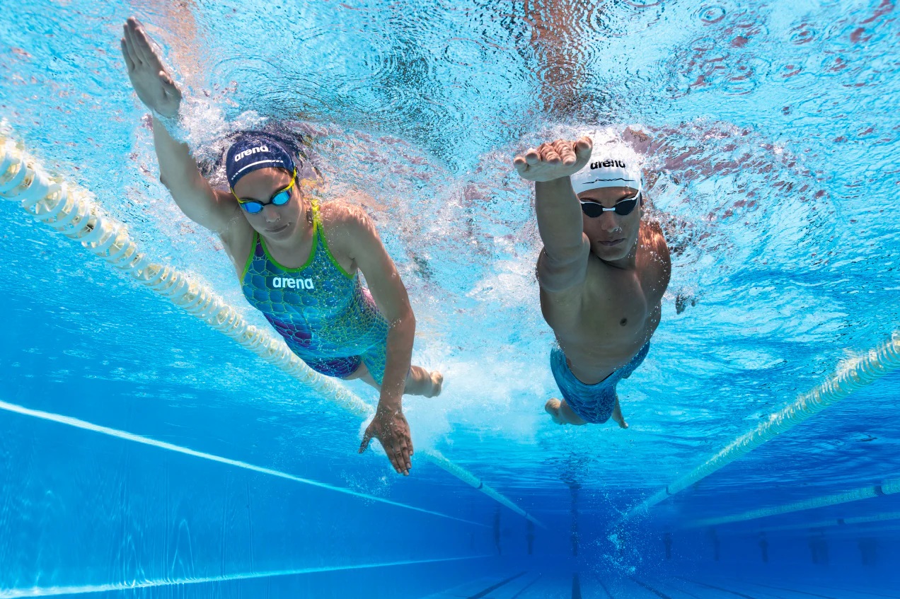 Snel zwemmen 30 minuten