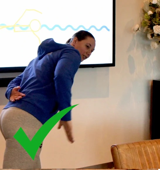 Swim catch perfect angle push trough