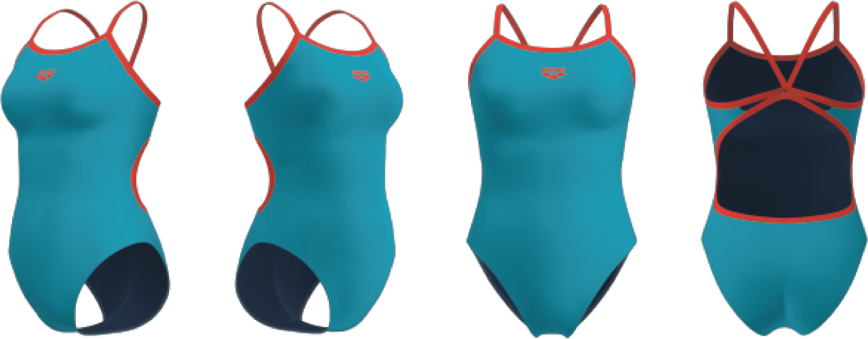 Arena W swimsuit lace-back