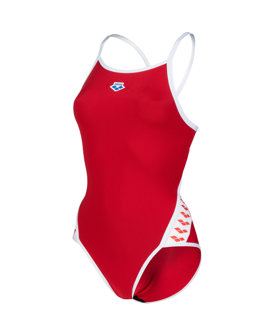 Arena W Swimsuit Icons super fly-back Solid red/white F38
