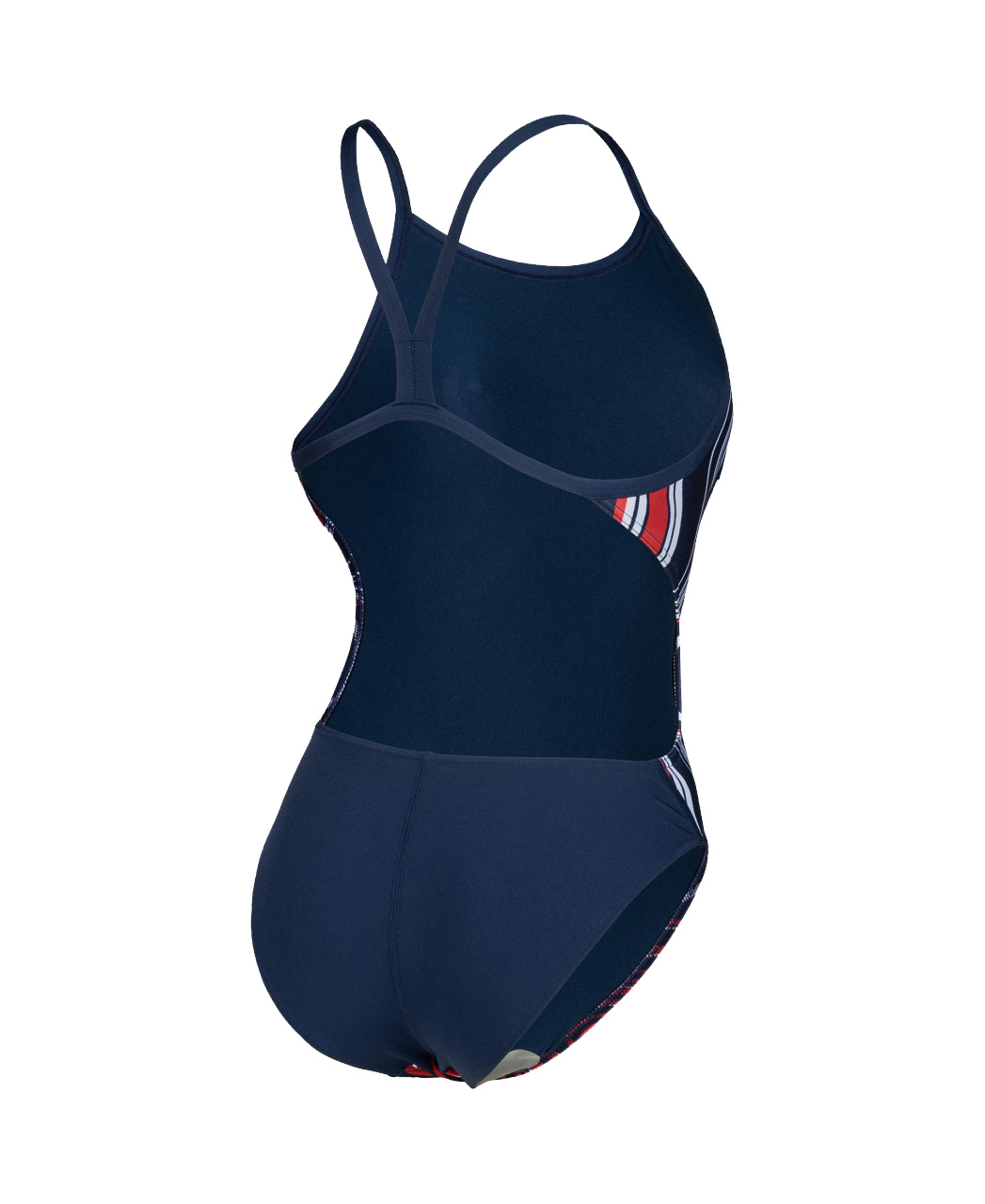 Arena W Swimsuit challenge-back Marbled navy/multi F36