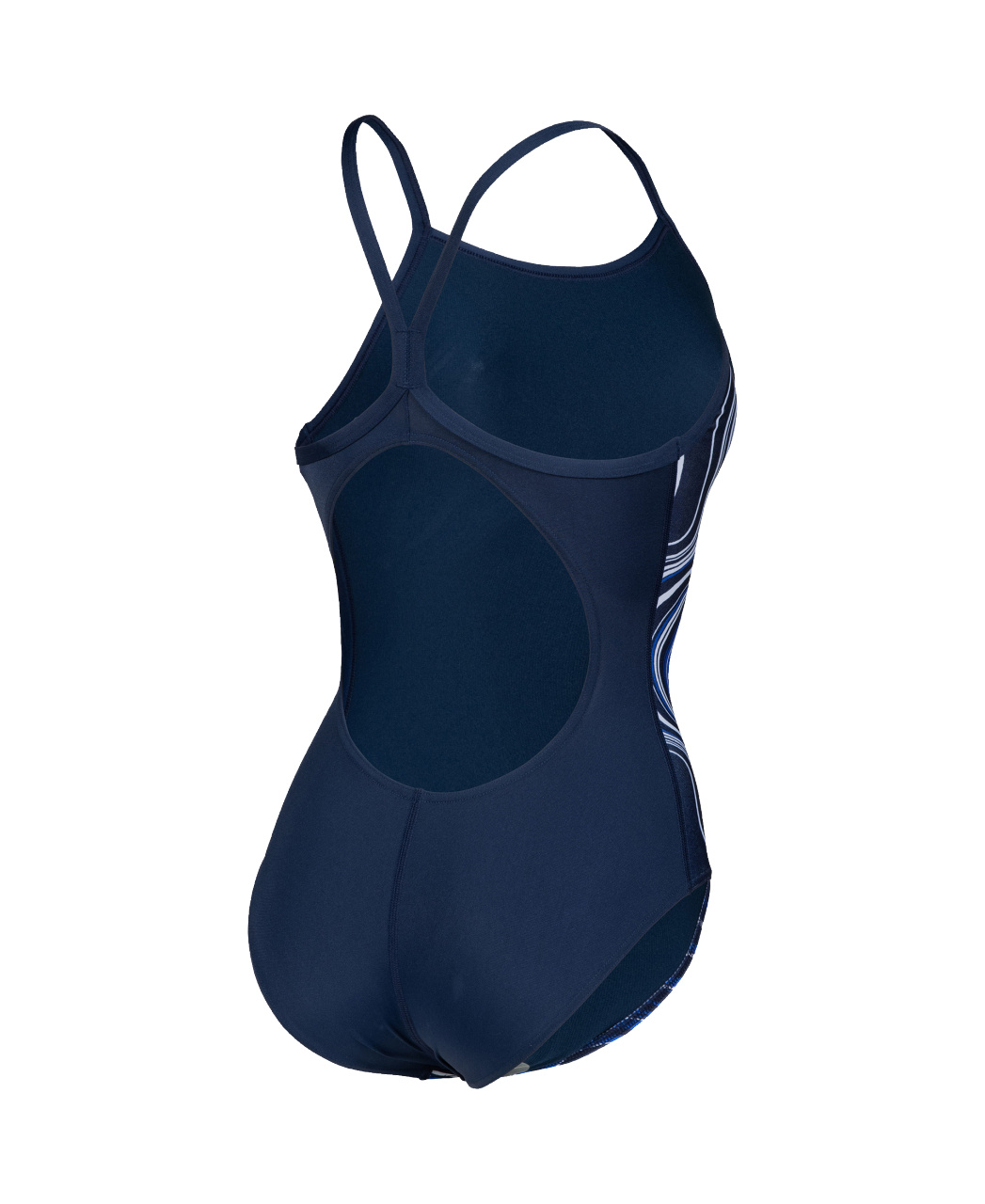 Arena W Swimsuit lightdrop-back marbled
