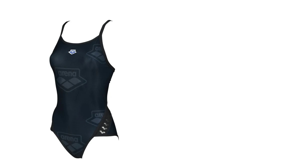 Arena W Swimsuit Iconic super fly-back one piece grey F38