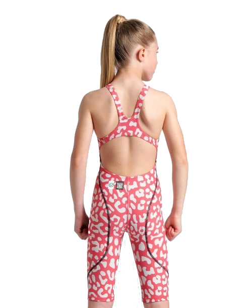 Arena G Swimsuit Powerskin ST next LE ob leopard-skin/geranium F12-13