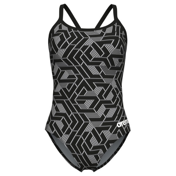 Arena W Swimsuit escape lightdrop-backblack F42