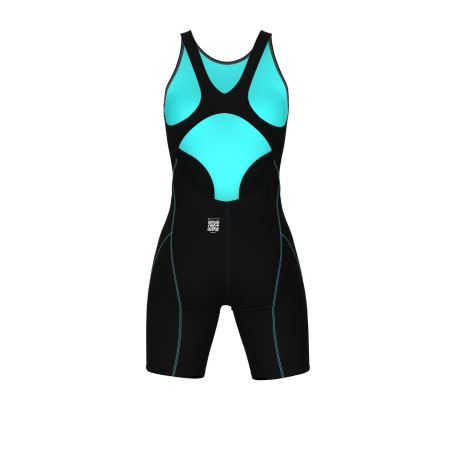Arena W Swimsuit Powerskin Impulso ob black/teal F36