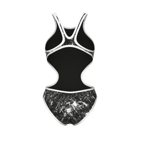 Arena W swimsuit one lacquer one piece multi black-white F32
