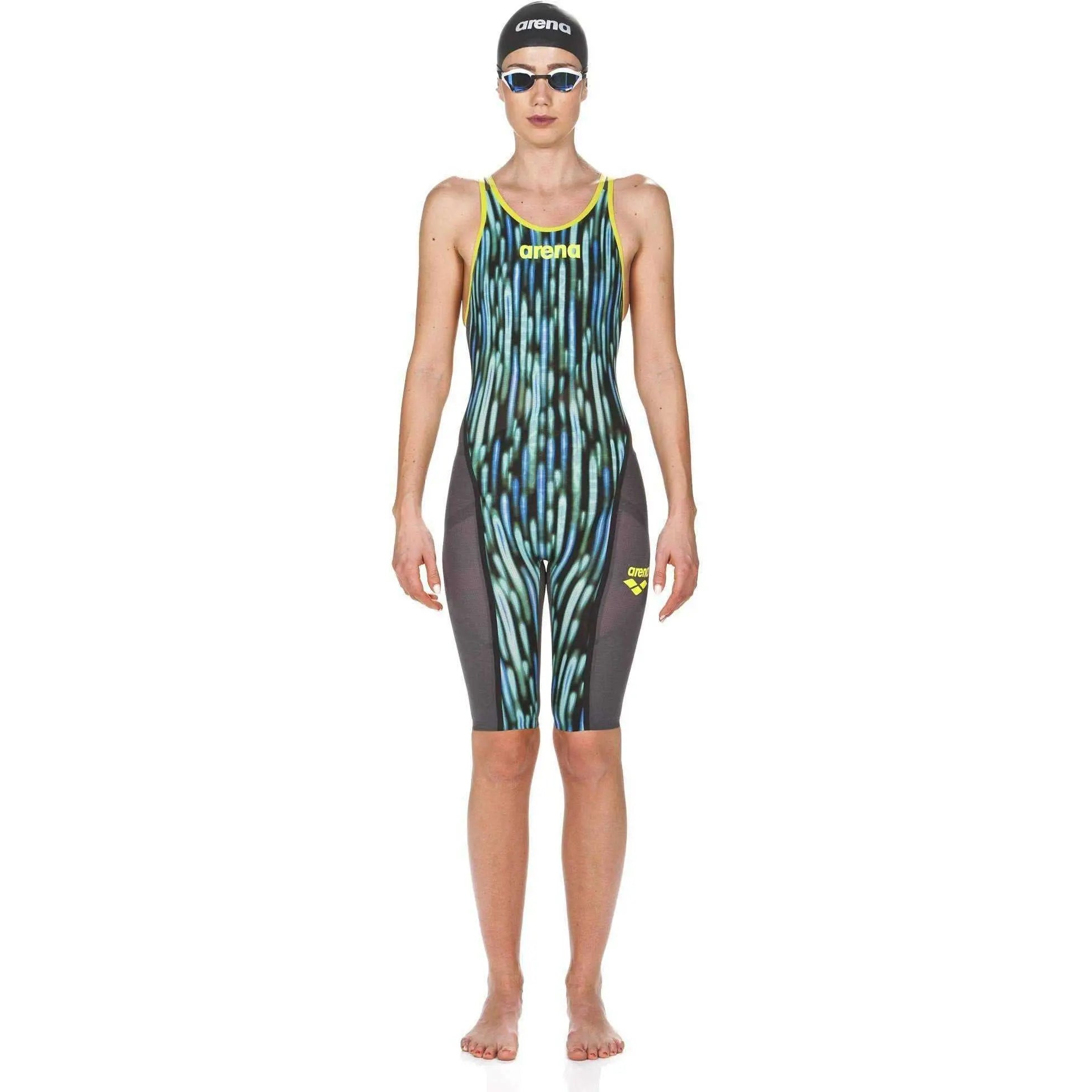 Arena W Swimsuit Powerskin Carbon Ultra FBSLO LE blue-drops