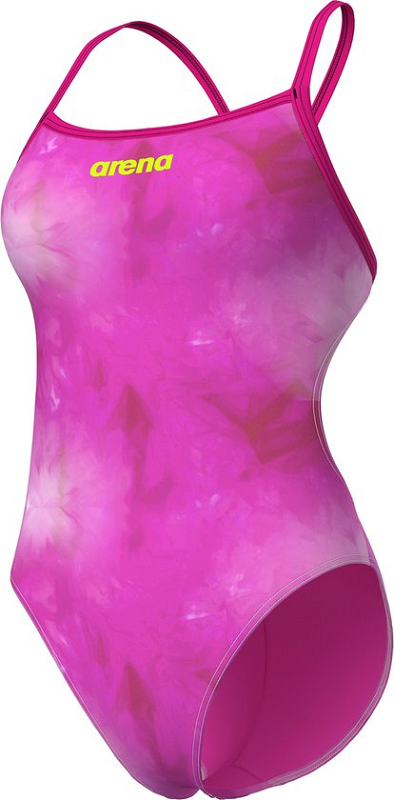 Arena W Swimsuit challenge tie dye pink/multi F40