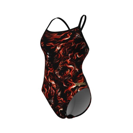 Arena W swimsuit challenge-back graphic multi/black F32