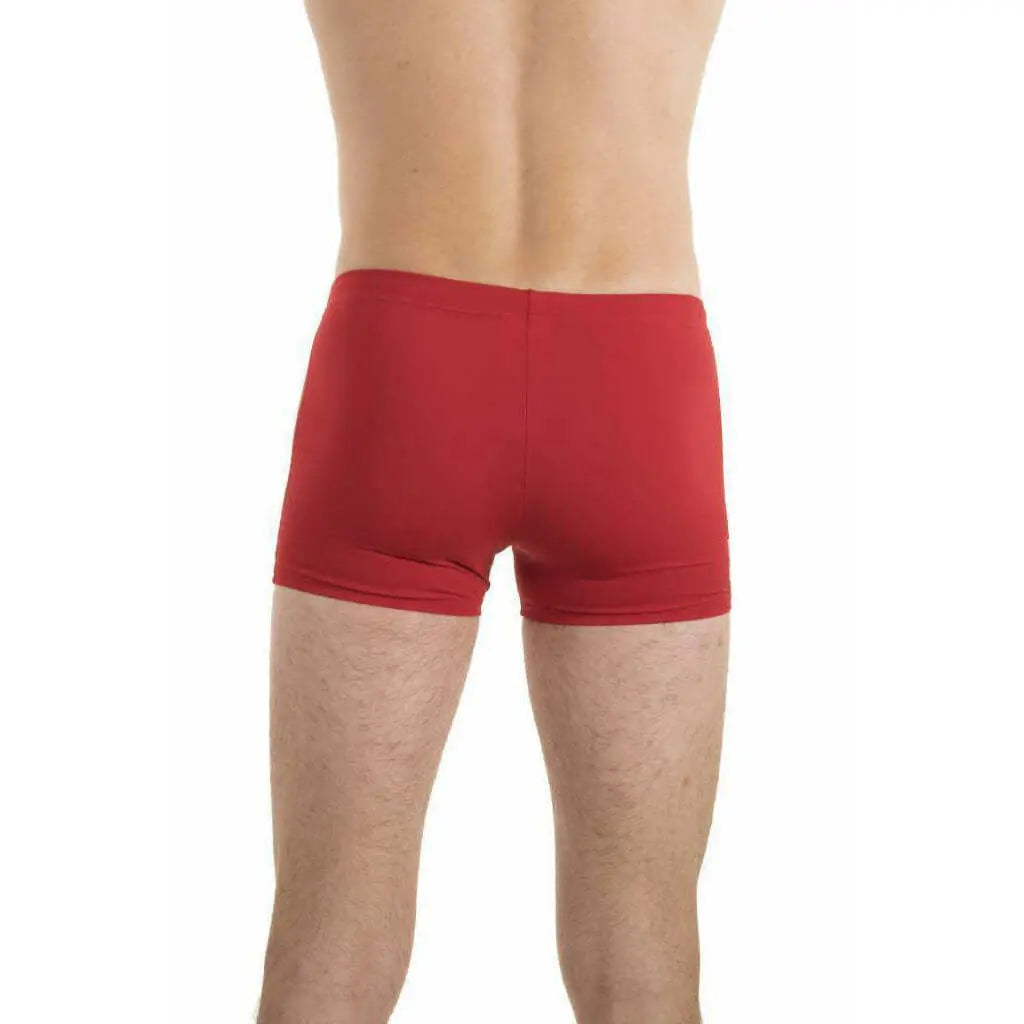 Arena M Swim-Short Solid red/white F65