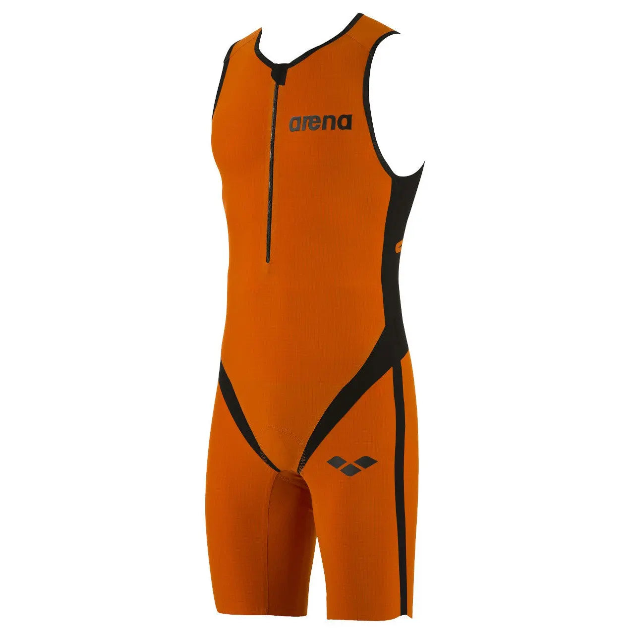 Arena M Trisuit Zipped Poly C orange/black