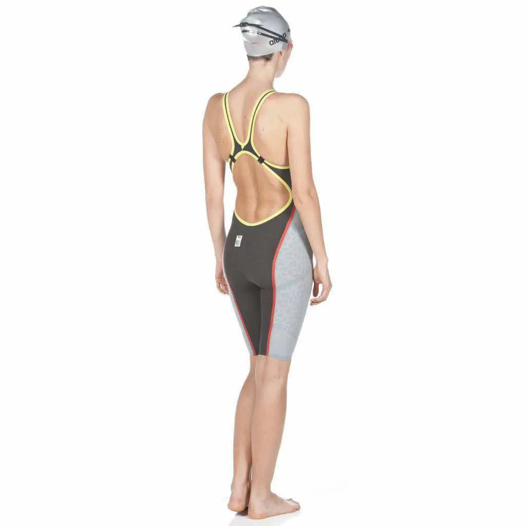 Arena W Swimsuit Powerskin Carbon Ultra FBSLOB dark-grey/fluo/yellow