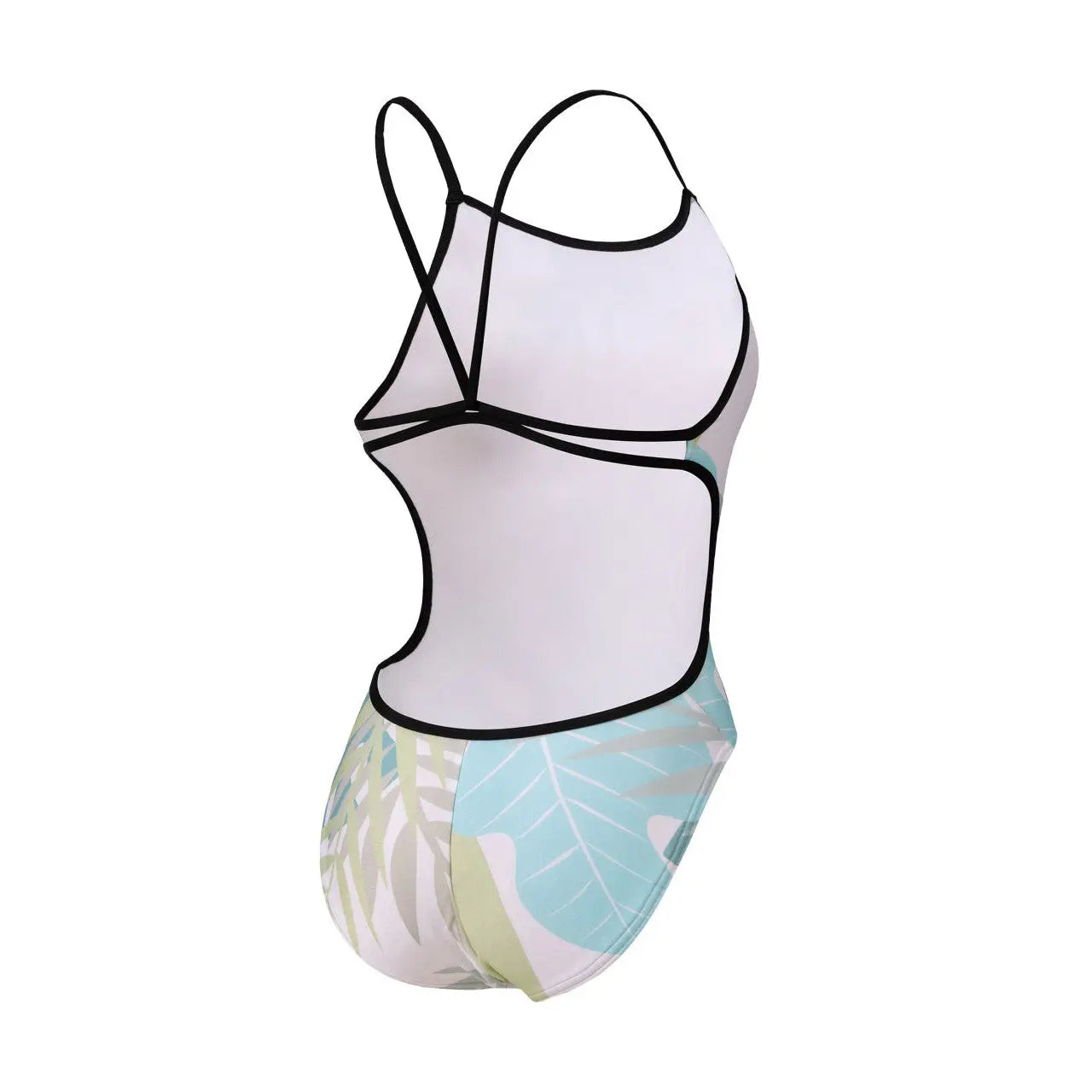 Arena W Swimsuit Lace-back black/white/multi F34