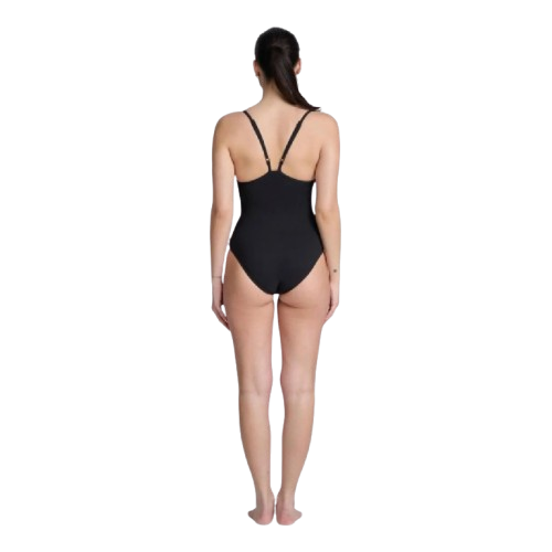 Arena W Swimsuit Mesh Panel Closed-back