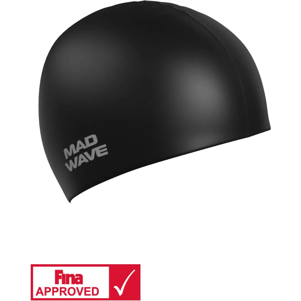 Mad Wave badmuts Intensive Silicone Solid Zwart