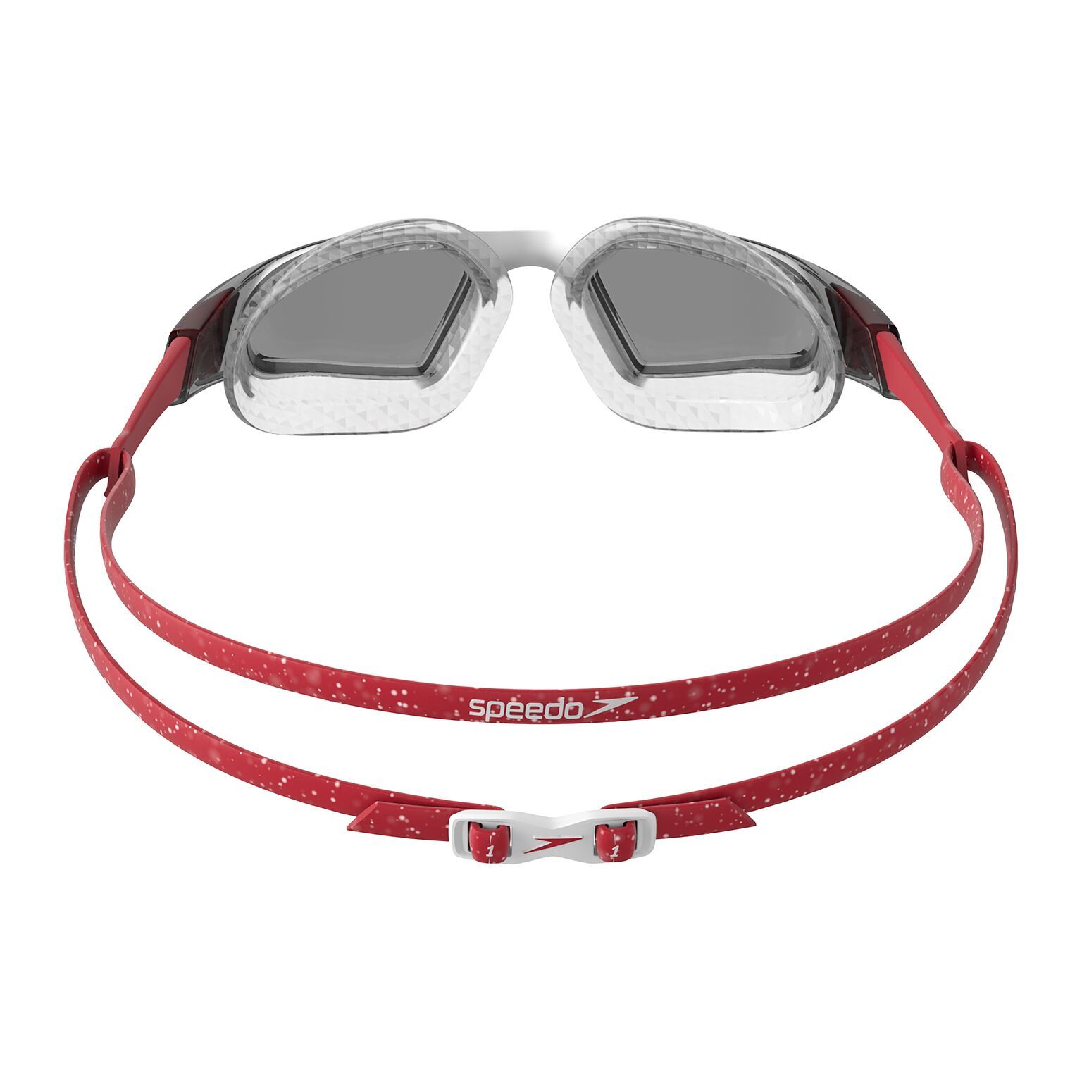 Speedo zwembril Aquapulse pro grey/red
