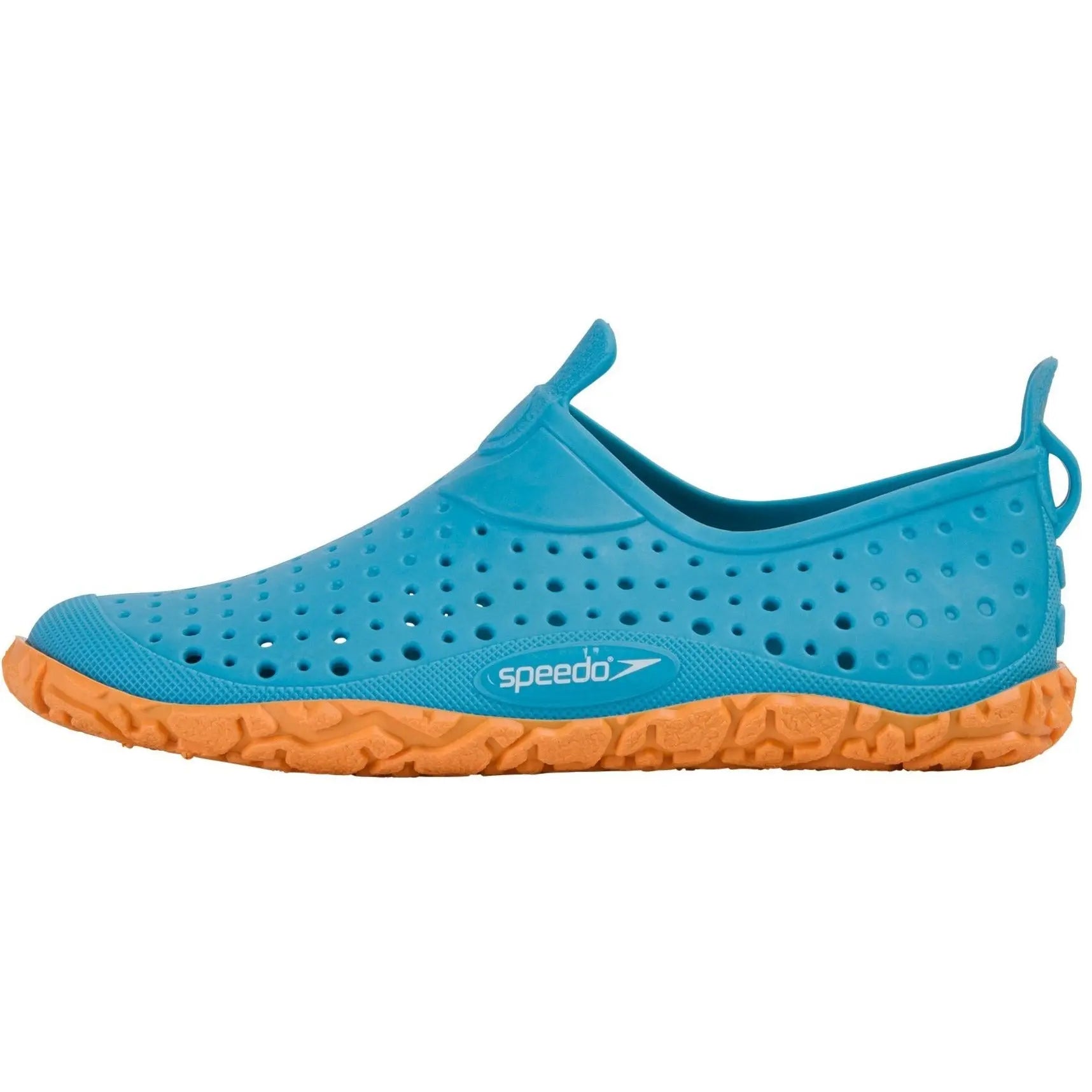 Speedo Zwemschoen Jelly turquoise/oranje 35.5