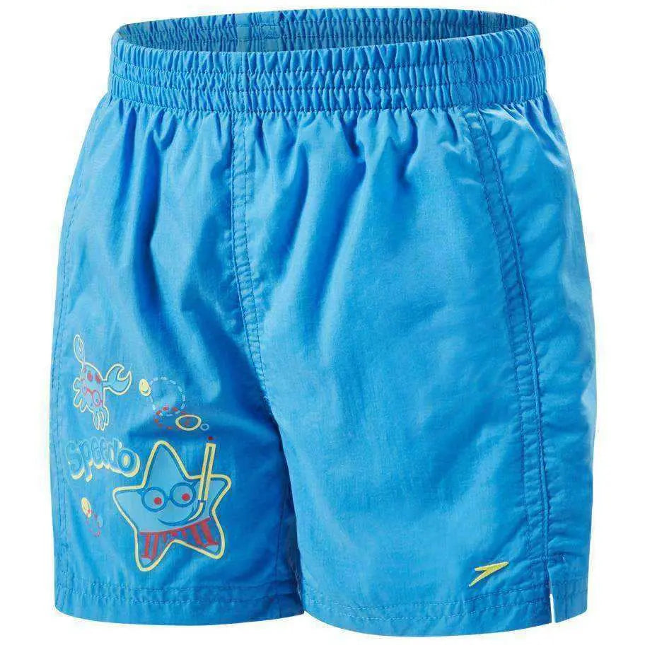Speedo B Beach-Short Seasquad tots Blauw/rood 116