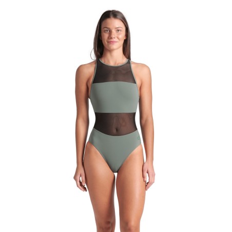 Arena W Swimsuit mesh panels vent-back