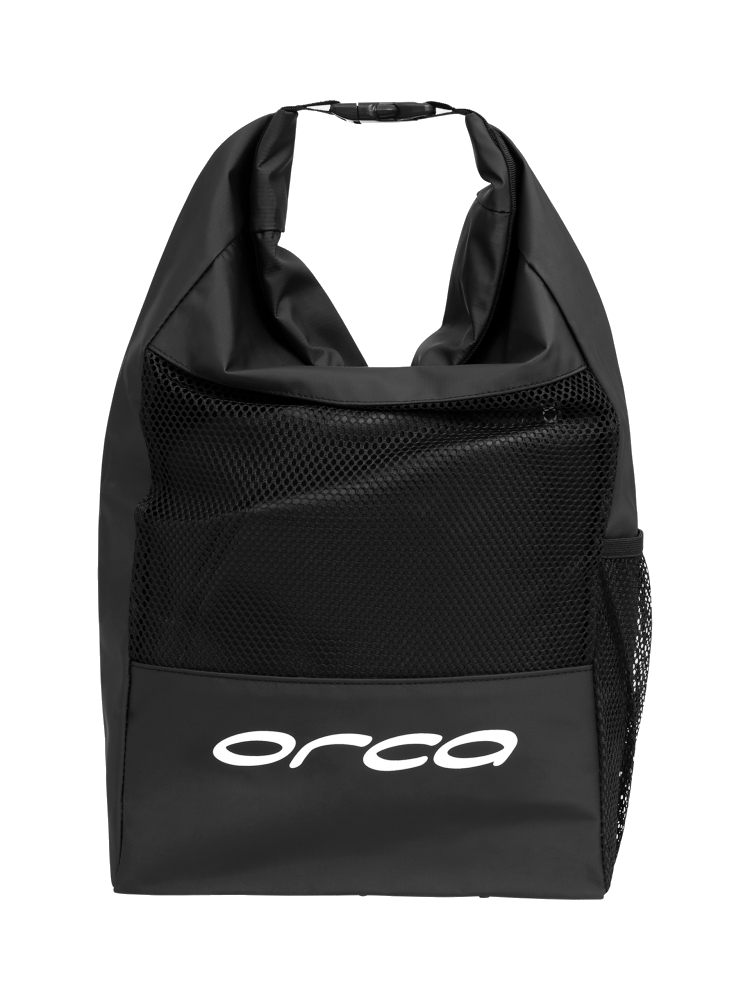 Orca mesh backpack zwart
