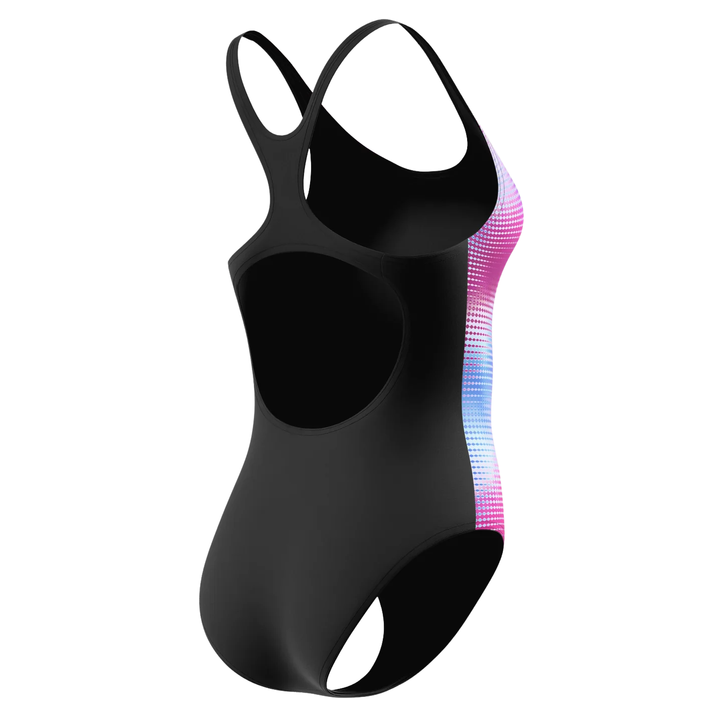 Speedo W Swimsuit Printed Medalist Blue Navy D36