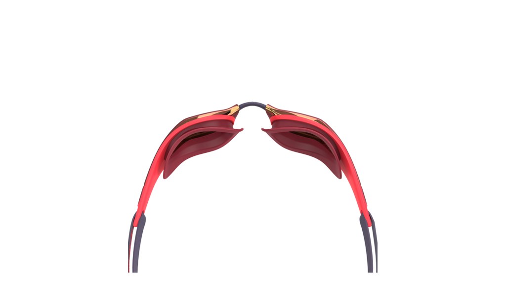 Speedo Fastskin Pure Focus Mirrored Regal Red / Smoke / Race Flare
