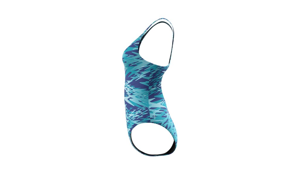 Speedo Hyperboom Print Medalist Swimsuit