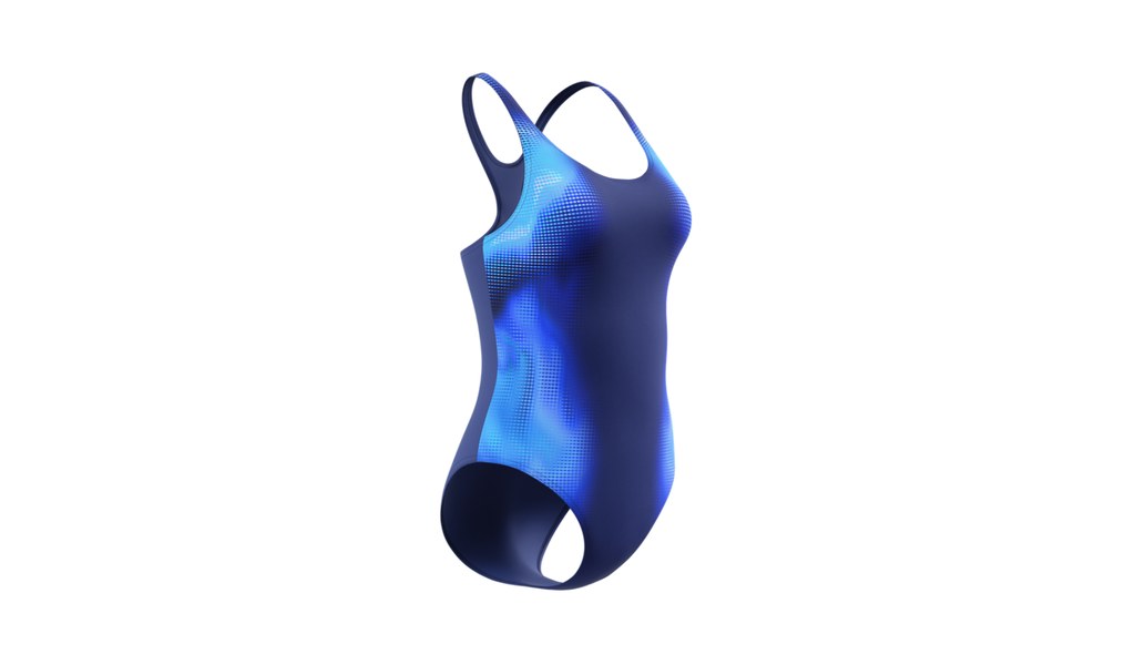Speedo W Swimsuit Print Medalist Night Watch 36