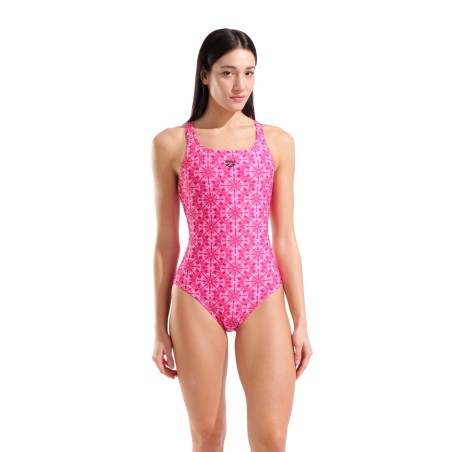 Arena W swimsuit pro back floral