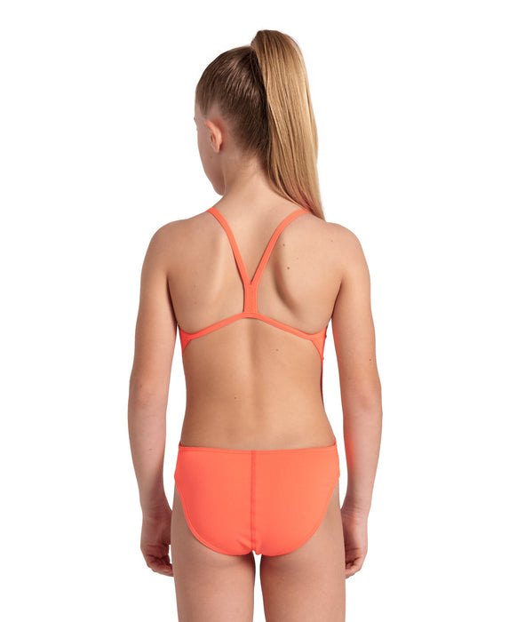 G Team Swimsuit Challenge Solid bright coral