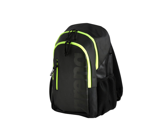 Spiky III Backpack 30 darksmoke-neonyellow