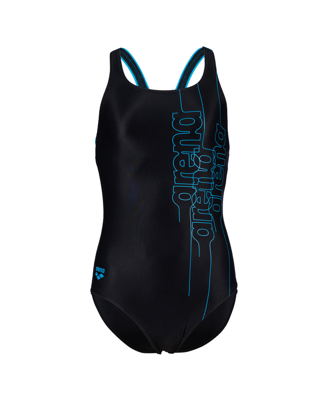 G Swimsuit Pro Back Graphic L black-turquoise