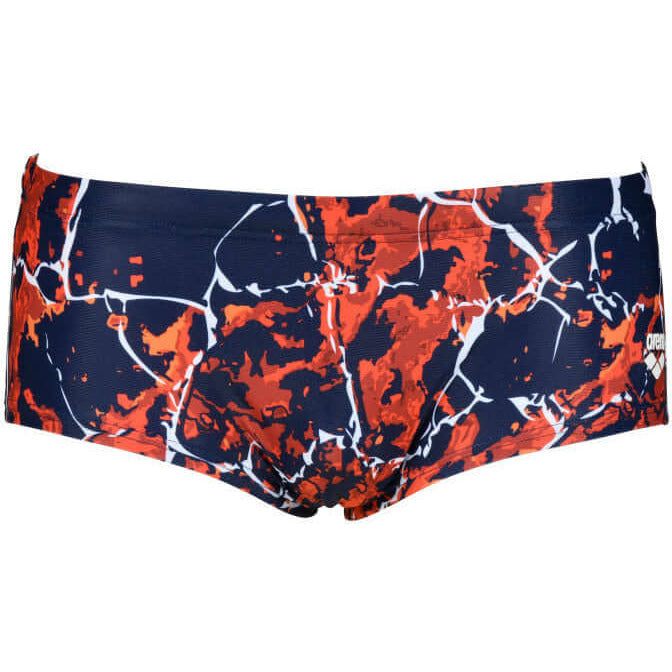 M Earth Texture Low Waist Short navy-red