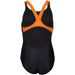 G Swimsuit V Back Placement - black-mango
