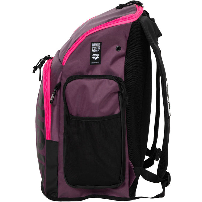 Spiky III Backpack 45 plum-neonpink