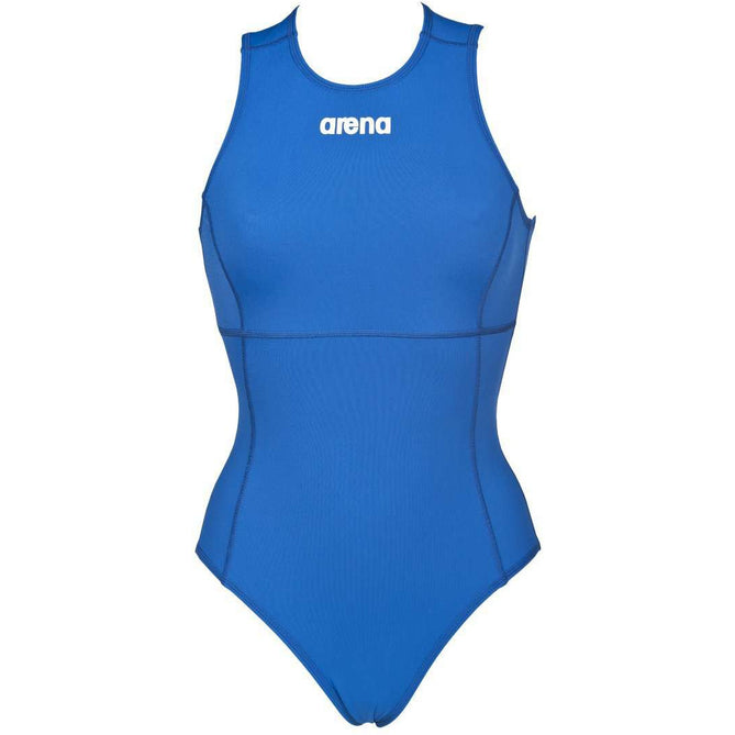 W Solid Waterpolo One Piece royal/white