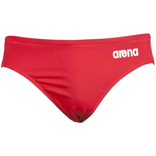M Solid Waterpolo Brief red/white