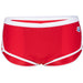 M Icons Swim Low Waist Short Solid red-white