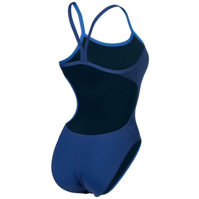 W Team Swimsuit Challenge Solid navy-white