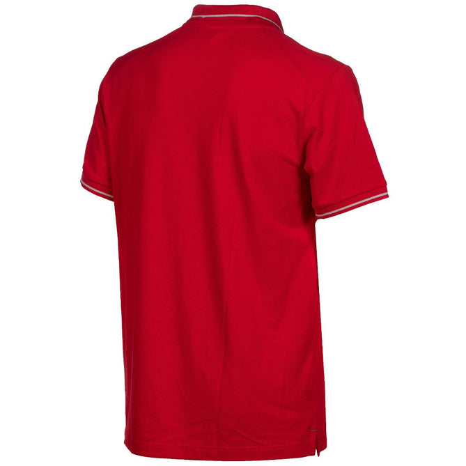 Team Poloshirt Solid Cotton red