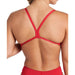 W Team Swimsuit Challenge Solid red-white