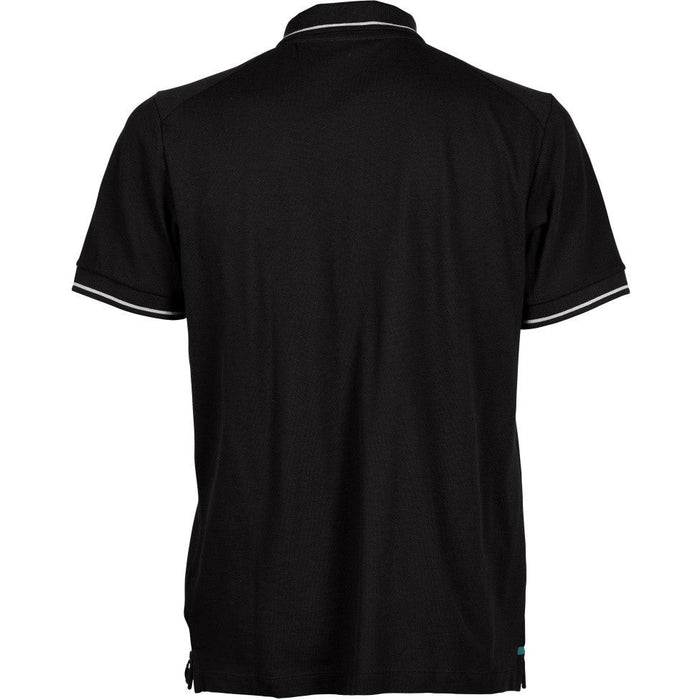 Team Poloshirt Solid Cotton black
