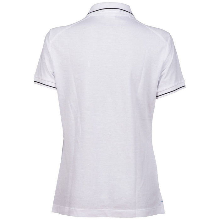 W Team Poloshirt Solid Cotton white
