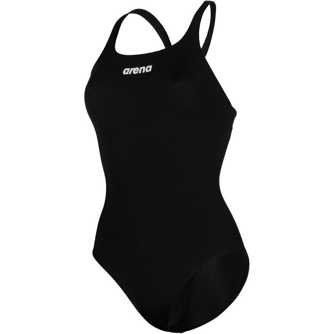 W Team Swimsuit Swim Pro Solid black-white