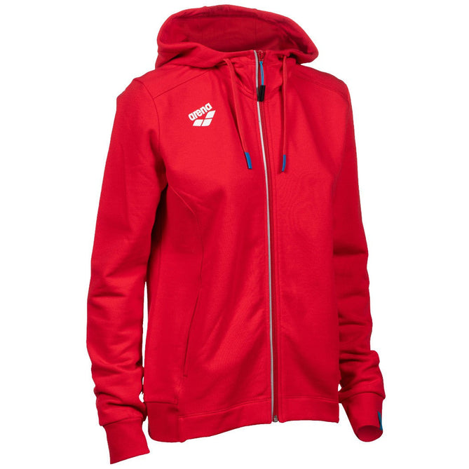 W Team Hooded Jacket Panel red