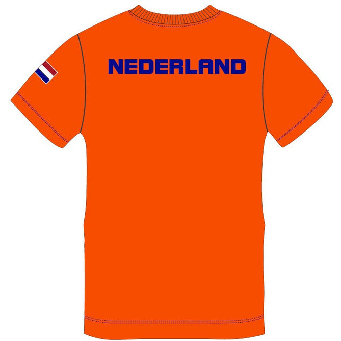 M Nederland Signature SS Tee orange