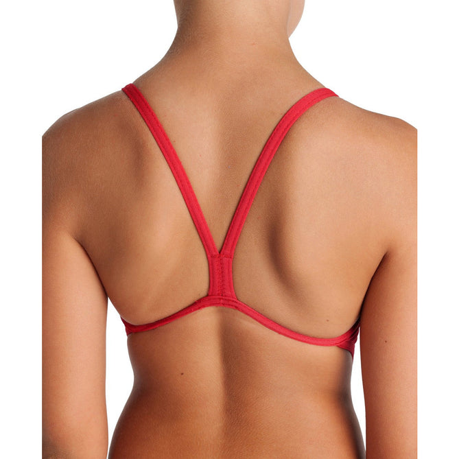 G Team Swimsuit Challenge Solid red-white